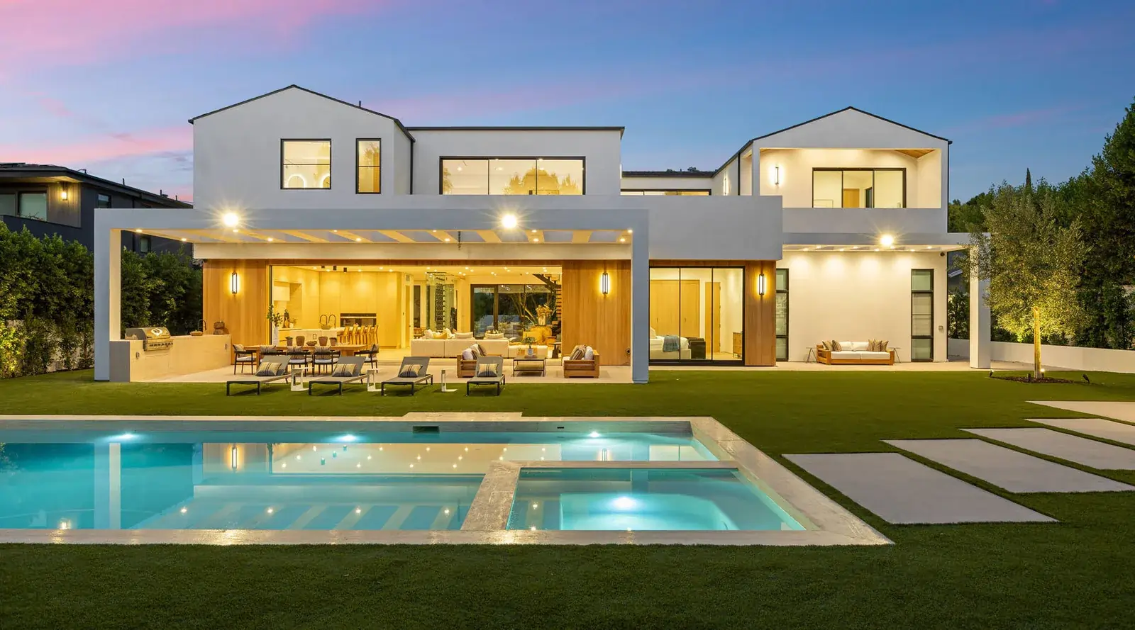 Luxury home renovation Dubai modern villa interior design