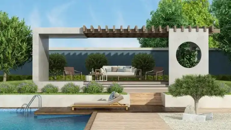 outdoor landscaping and swimming pool services