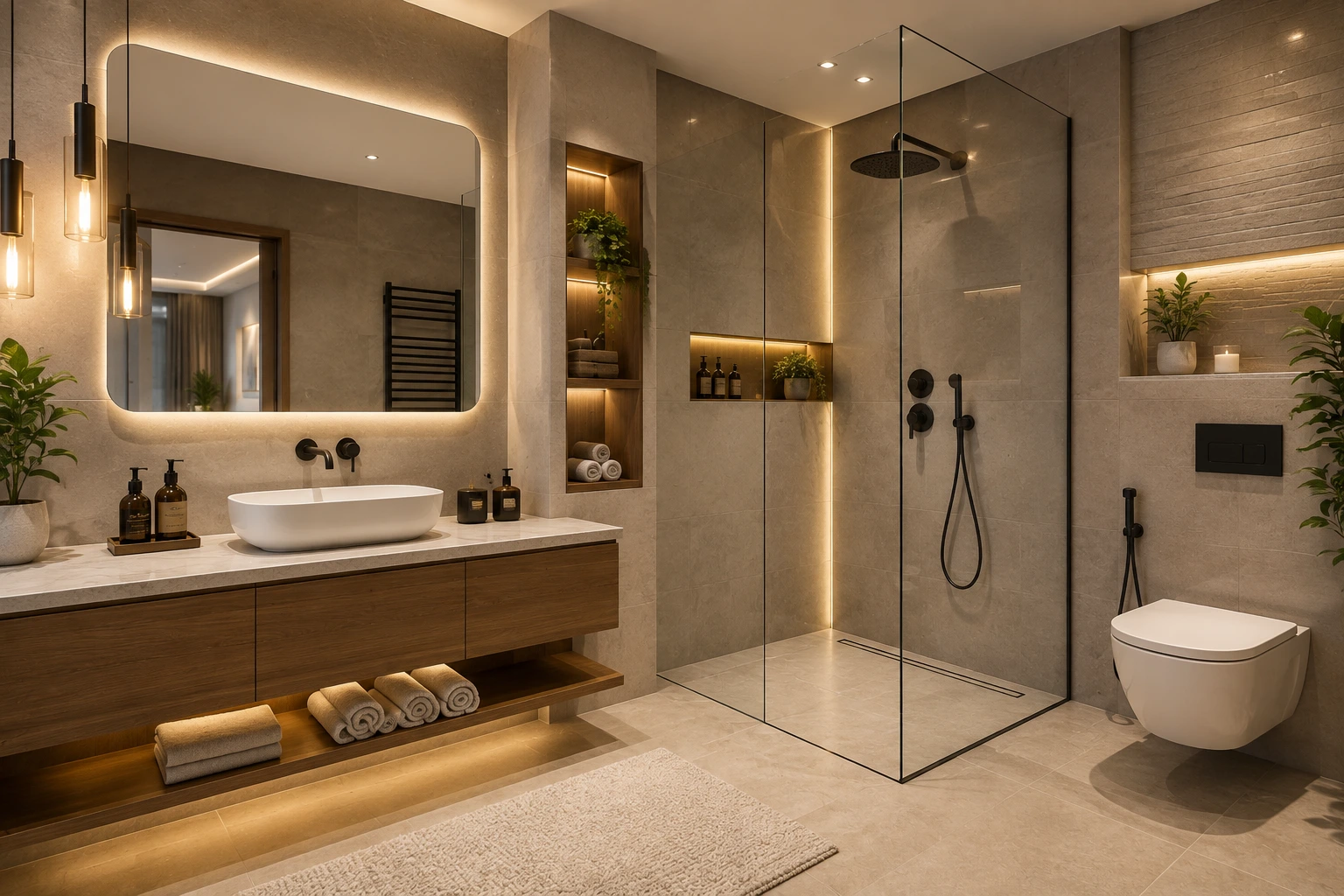 bathroom renovation in Dubai