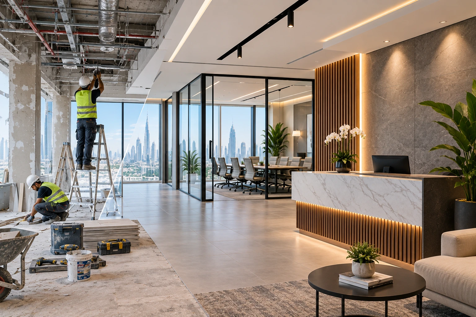 Commercial renovation services in Dubai

