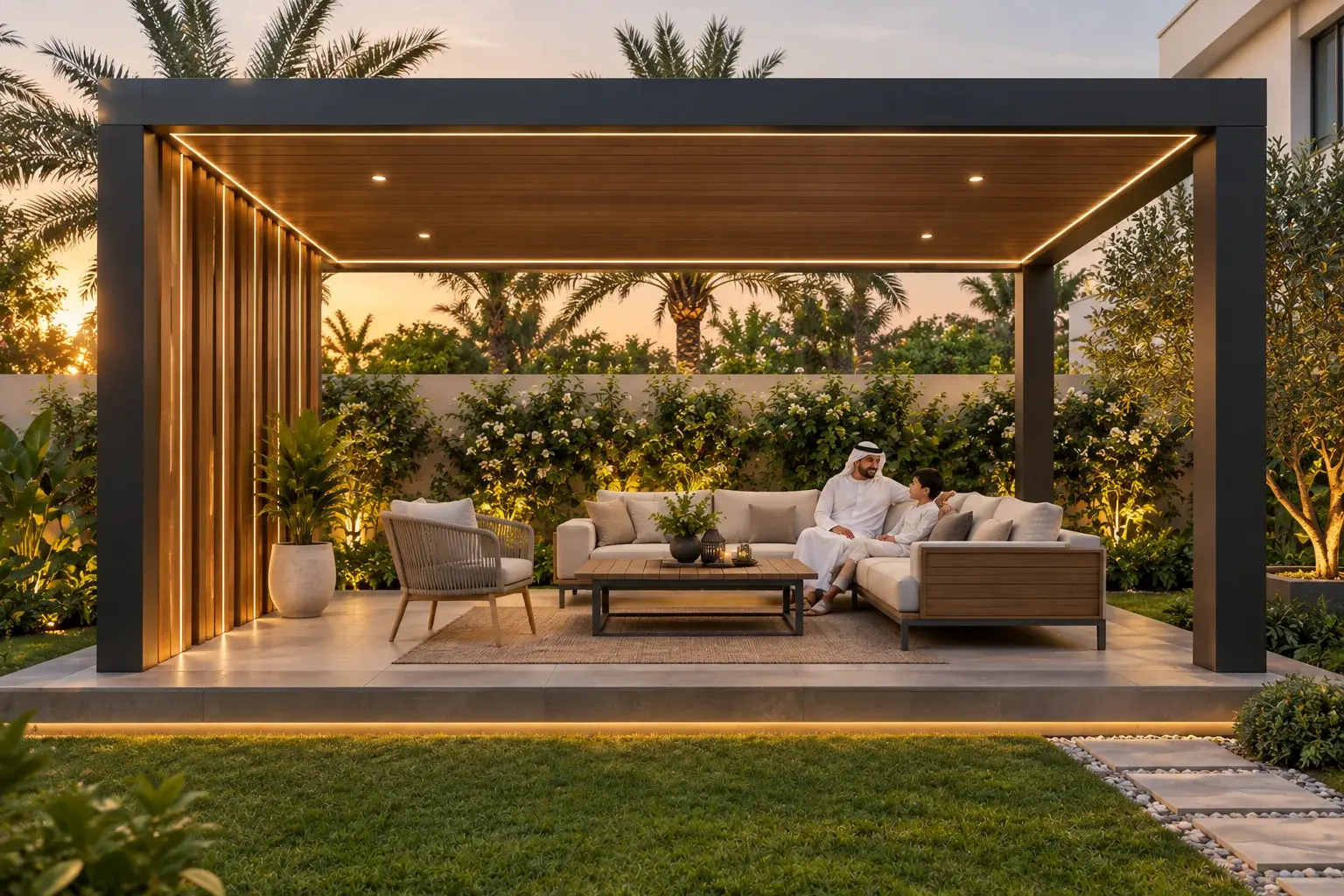 pergola contractor in Dubai